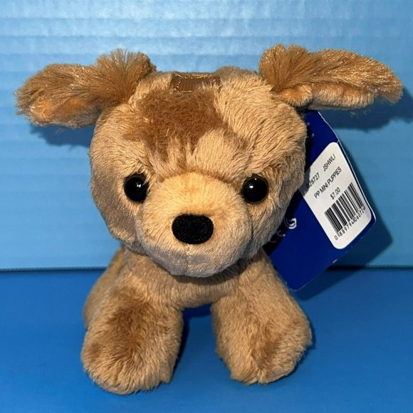 Build A Bear Promise Pets Baby Mini Puppy Dog Brown 5" Plush w/ Tag 2020 - Picture 2 of 12